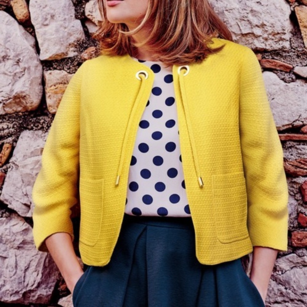 Boden Yellow Chepstow Jacket